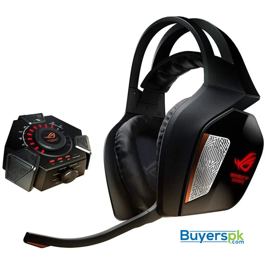 ASUS ROG Centurion True 7.1 Surround Sound Gaming Headset for PC/Console with USB Control Box - Headset ASUS ROG Centurion True 7.1 Surround Sound Gaming Headset for PC/Console with USB Control Box - Headset